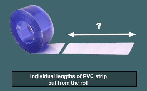 Cut lengths of PVC