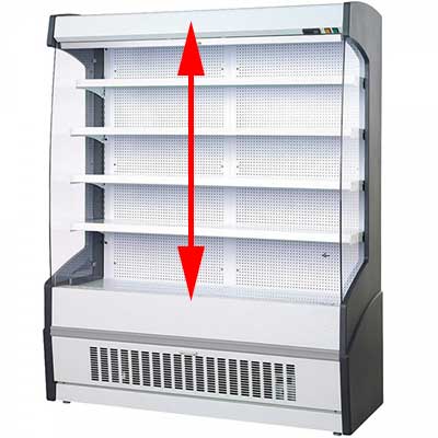 Chiller blind height